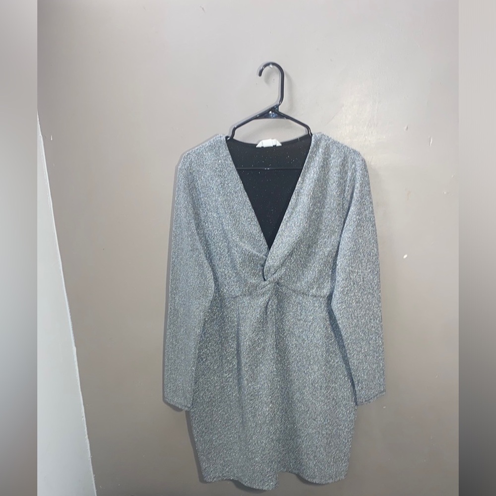 Glittery knot dress